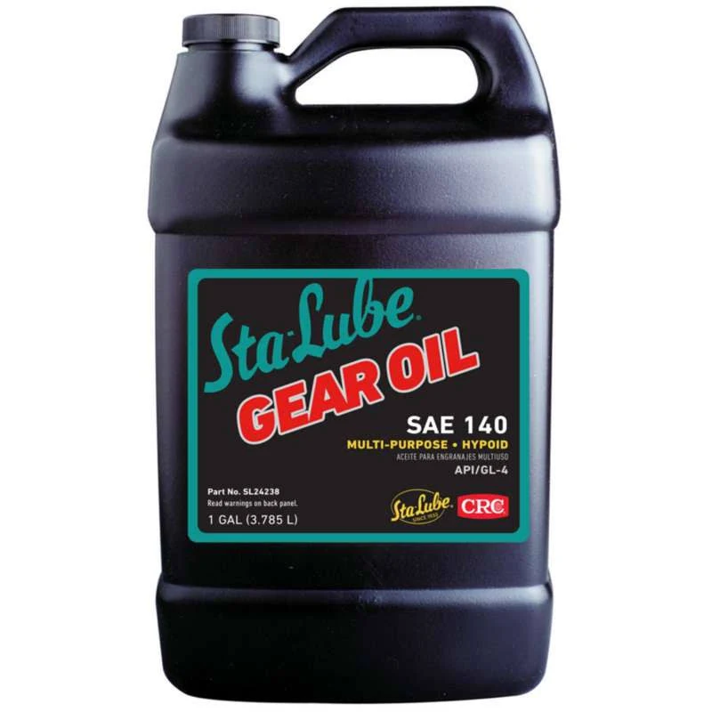 Sta-Lube GL-4 Multi-Purpose Gear Oil SAE 140 SL24238 – 1 Gallon Hypoid Gear Oil w/High-Temperature Properties