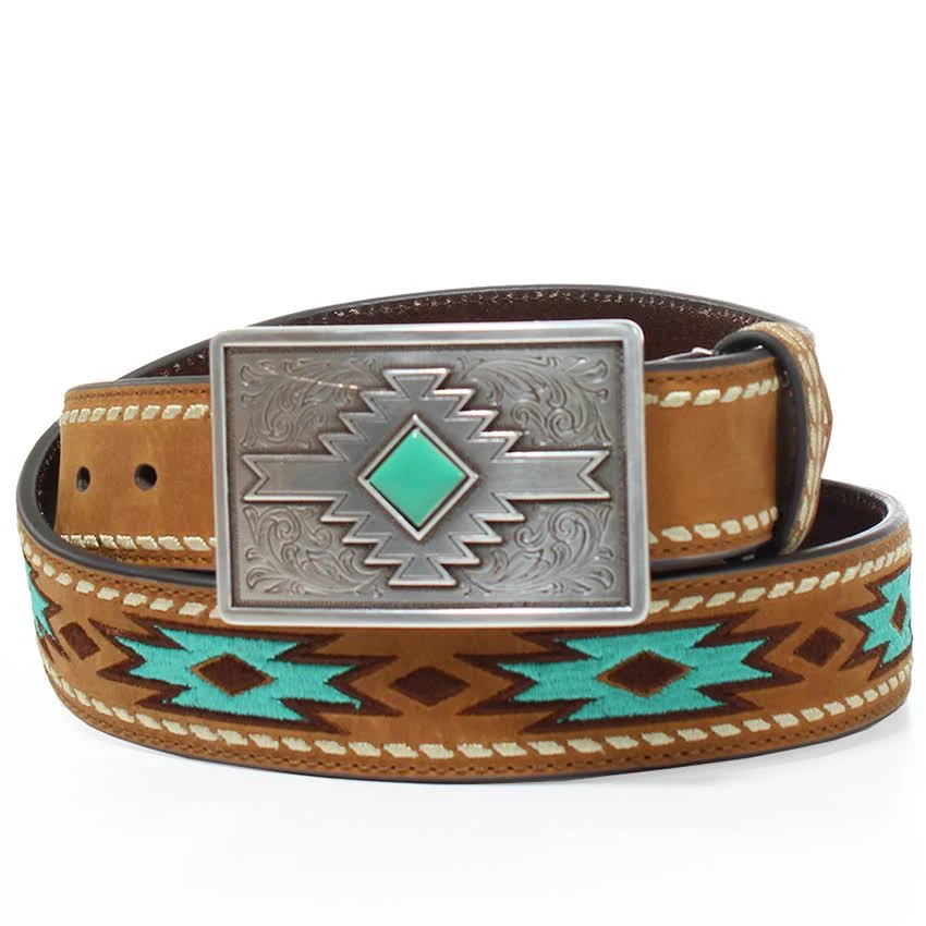 Ariat Buck Lace Embroided Ladies Belt