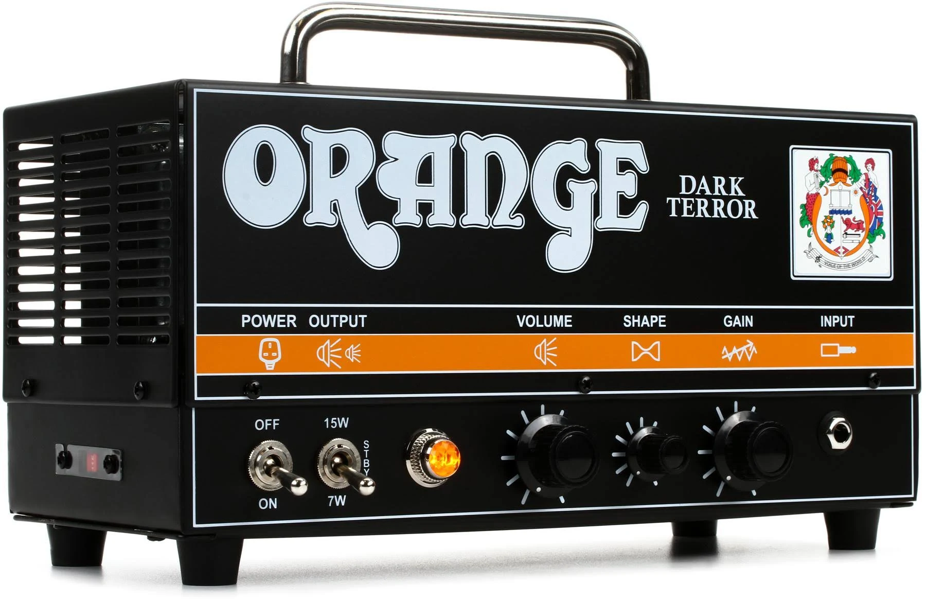 Orange DA15H Dark Terror 15-Watt High-Gain Guitar Amp Head | Reverb