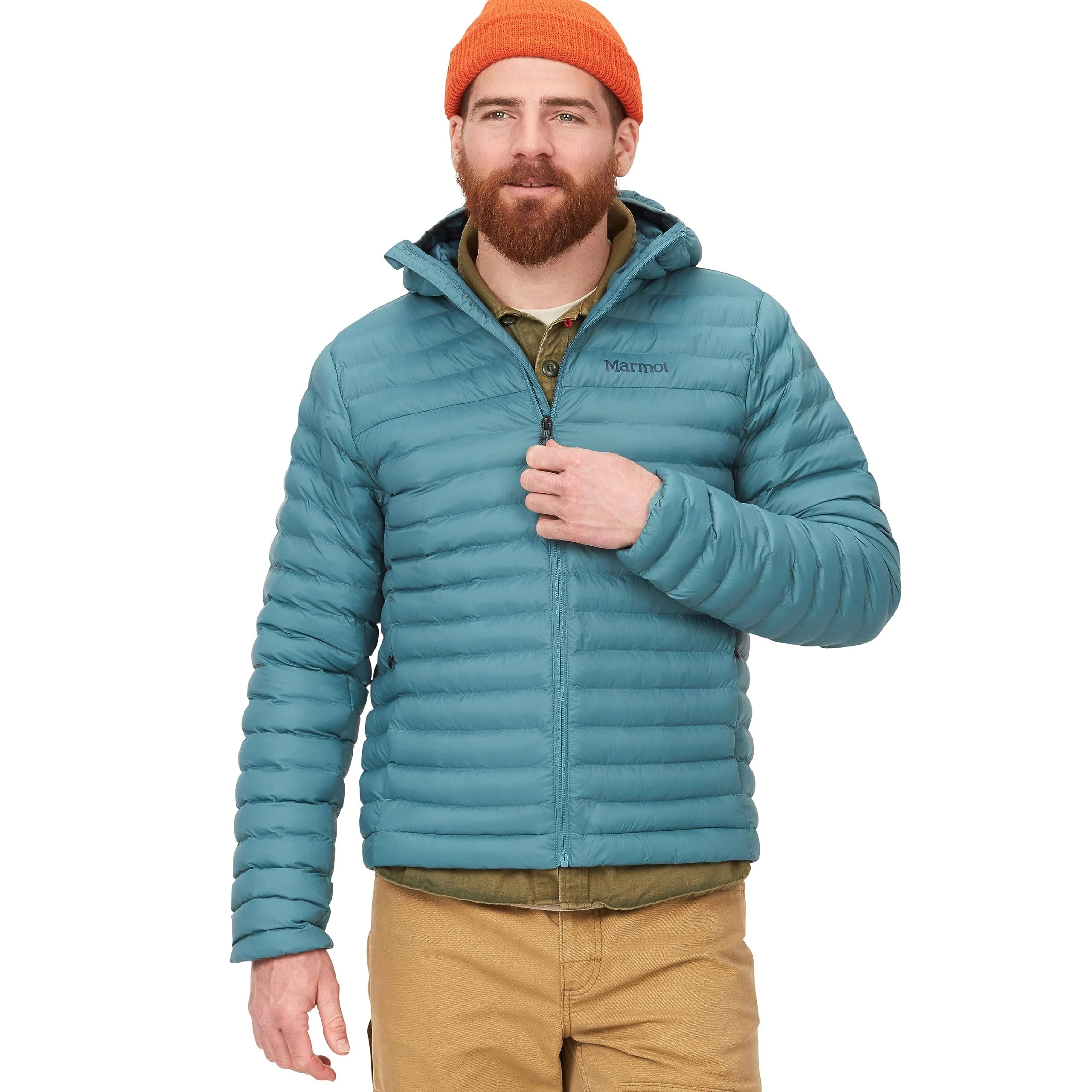 MARMOT Men's Echo Featherless Hoody - Lightweight Down-Alternative Puffer Jacket with Hood