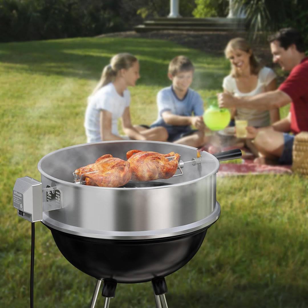 Universal Stainless Steel Grill Rotisserie Motor