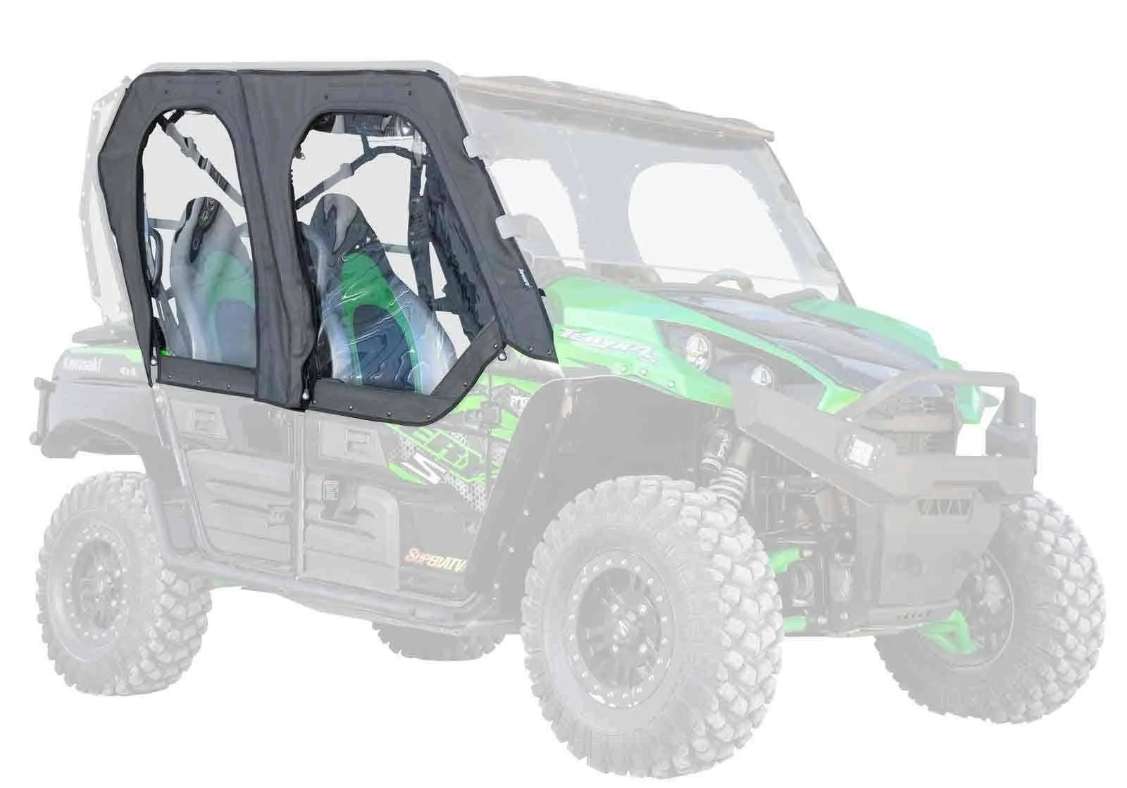 Kawasaki Teryx 4 Soft Cab Enclosure Upper Doors