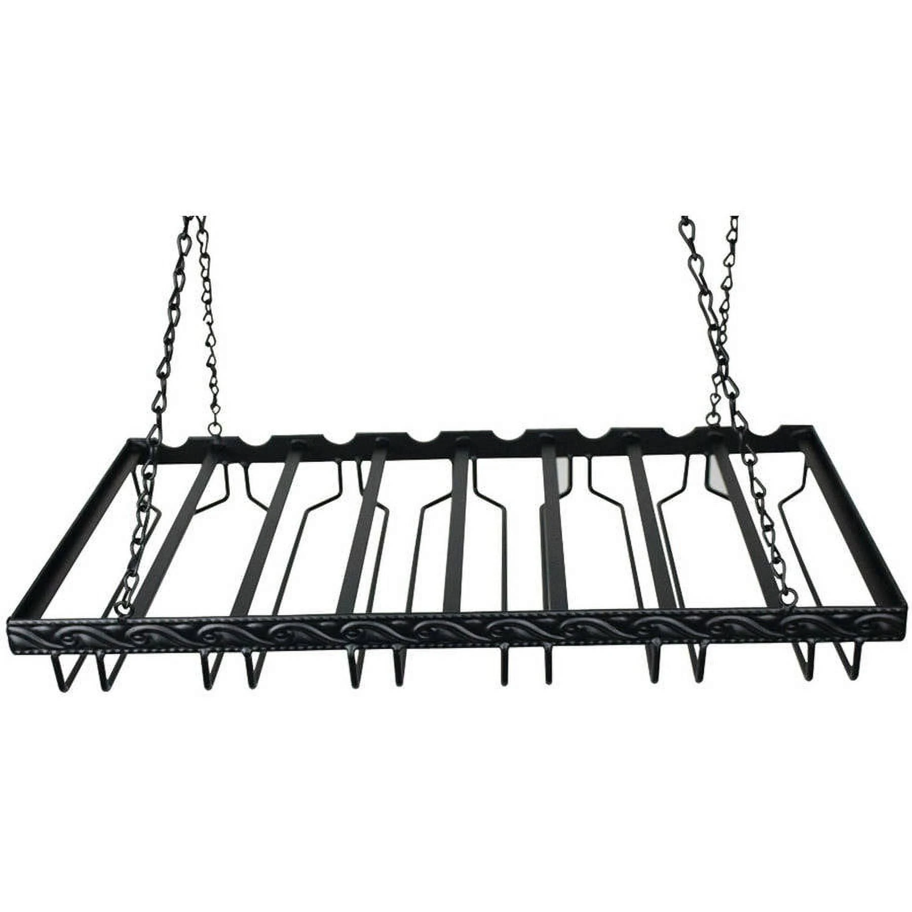 Wine Enthusiast Hanging Wine Glass Rack