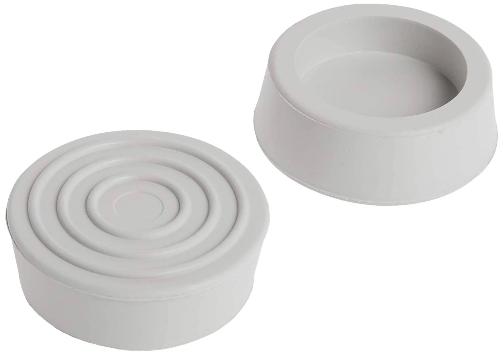 Poolmaster 36626 Swimming Pool Ladder Bumper Cap Set, Outside Plug Fit, 2-3/4-Inch Diameter, Medium, White