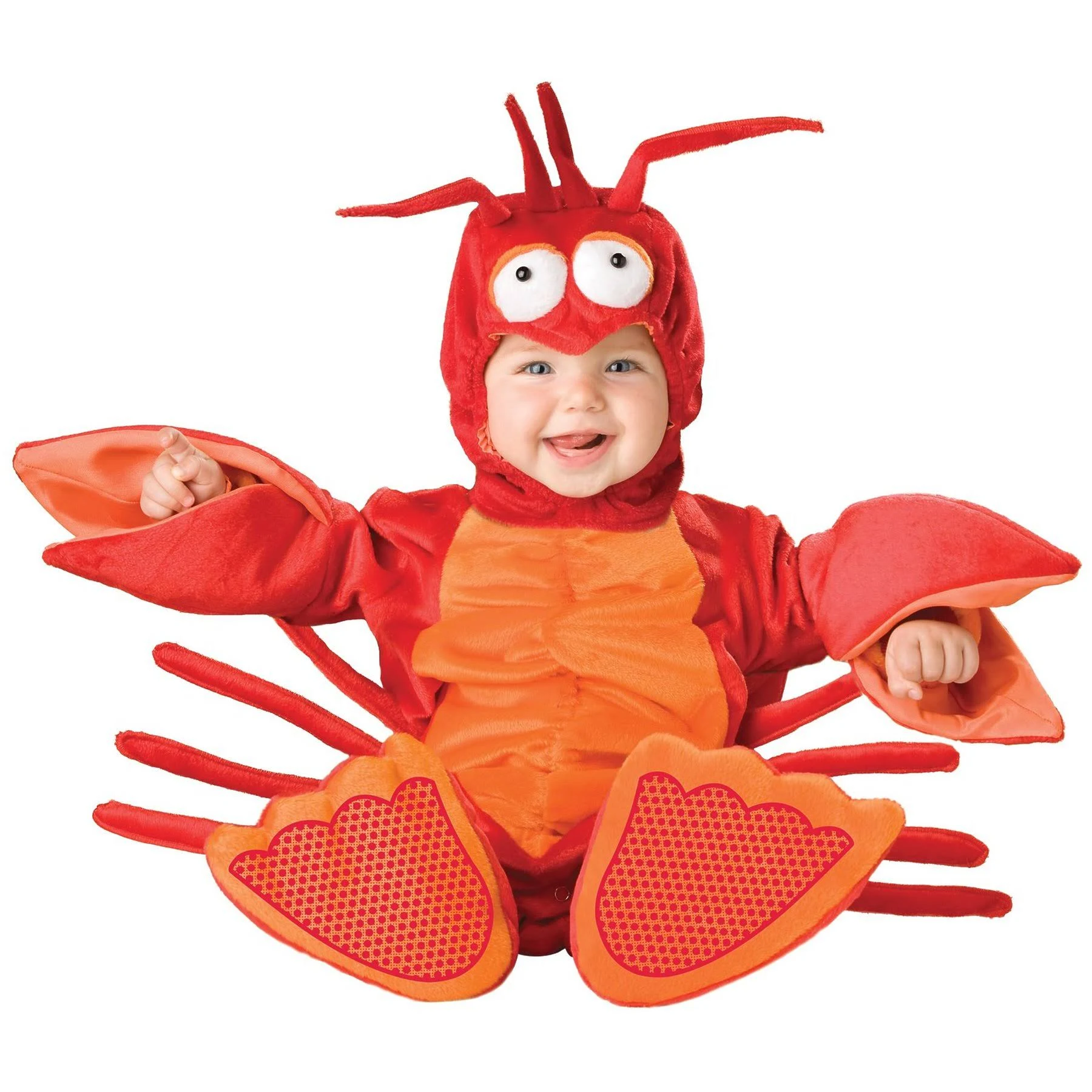 Brand Lil' Lobster Infant/Toddler Halloween Costume, Red/Orange