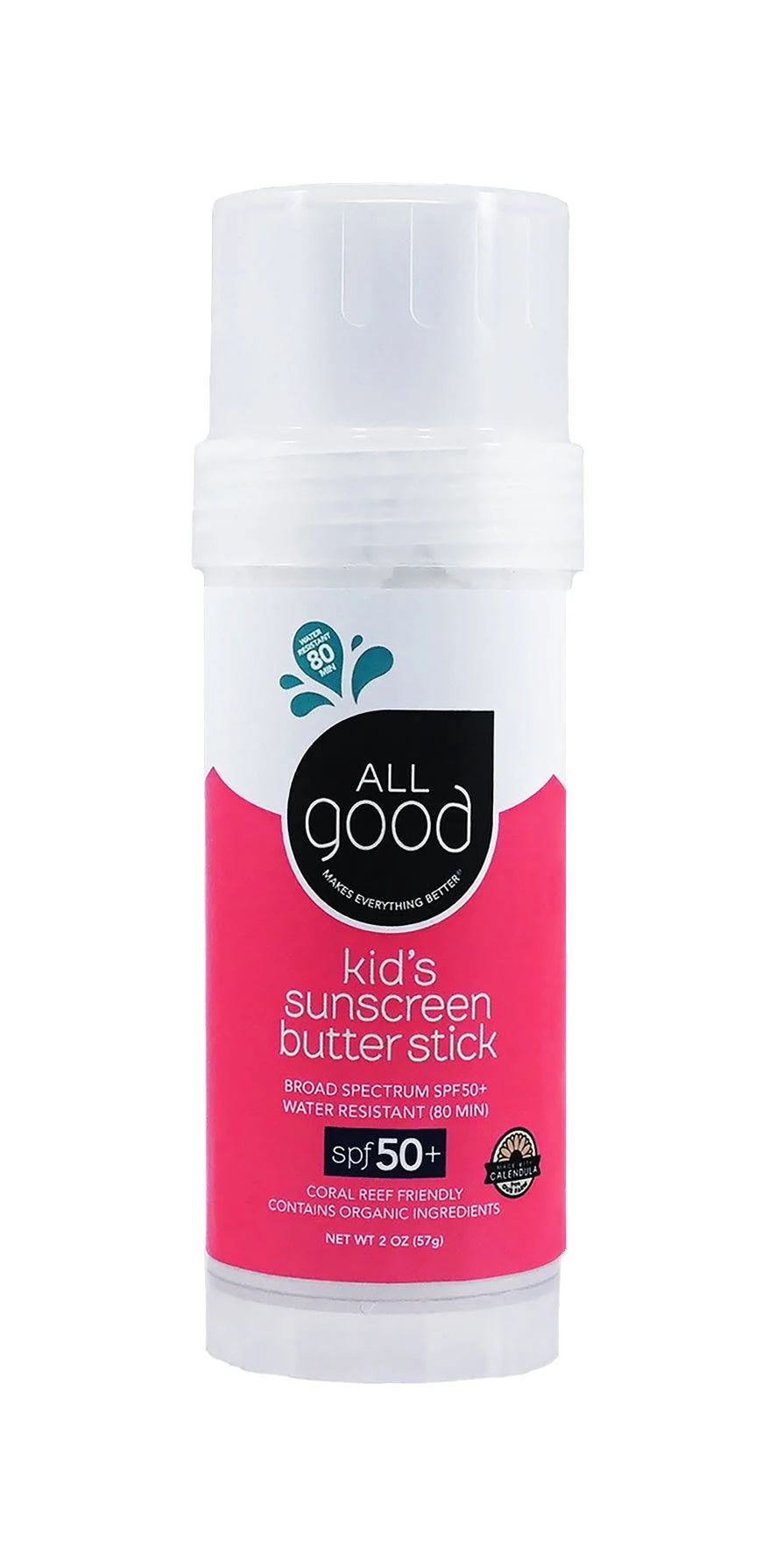 All Good Sunscreen Butter Stick, Kid's, SPF 50+ - 2.75 oz