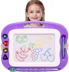 Magnetic Drawing Board,Toddler Toys for Girls Boys 3 Year Old Gifts,Magnetic Doodle Board for Kids,Large Etch Magnet Sketch Doodle Pad Christmas Easter Valentines Day Gifts for Kids