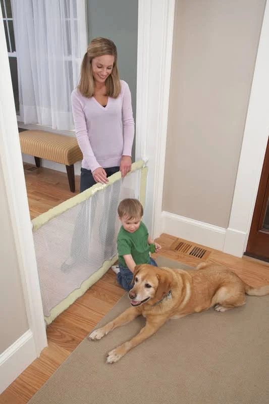 Safety 1st Extra Wide Doorways Fabric Baby and Pet Gate with Carry Bag