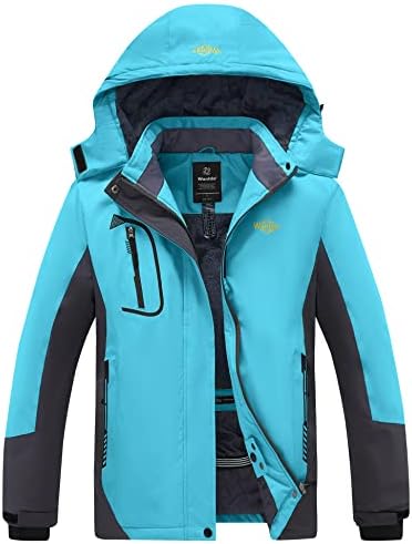 Wantdo Women&#039;s Mountain Waterproof Ski Jacket Windproof Rain Jacket Winter Warm 