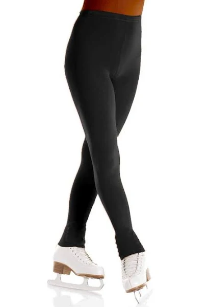 3339 Footless Evolution Figure Skating Tights(Black, S-P)