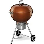 Weber 22 in. Original Kettle Premium Charcoal Grill Copper