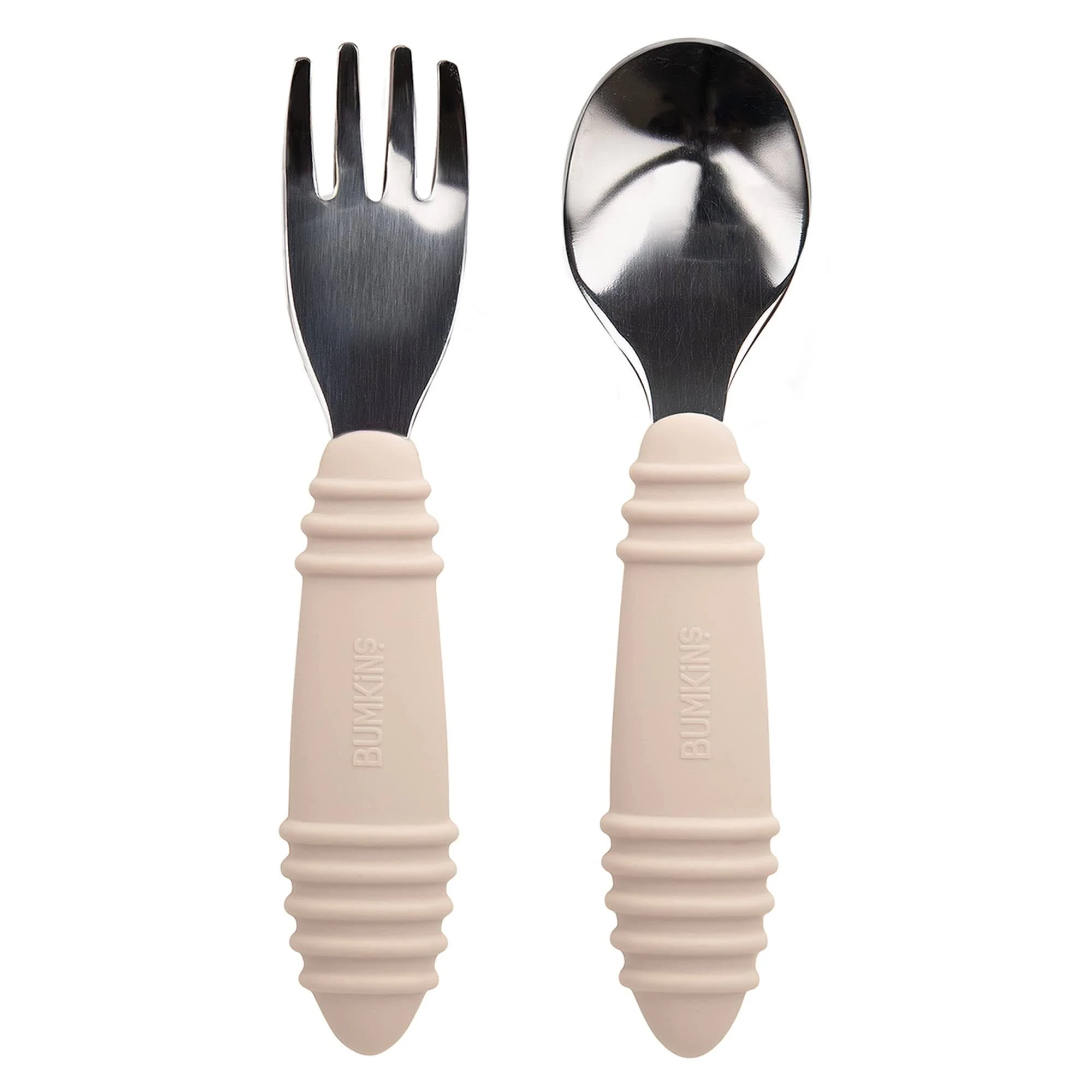 Spoon and Fork Set, Sand