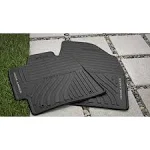 Genuine Toyota Accessories Front and Rear All-Weather Floor Mat