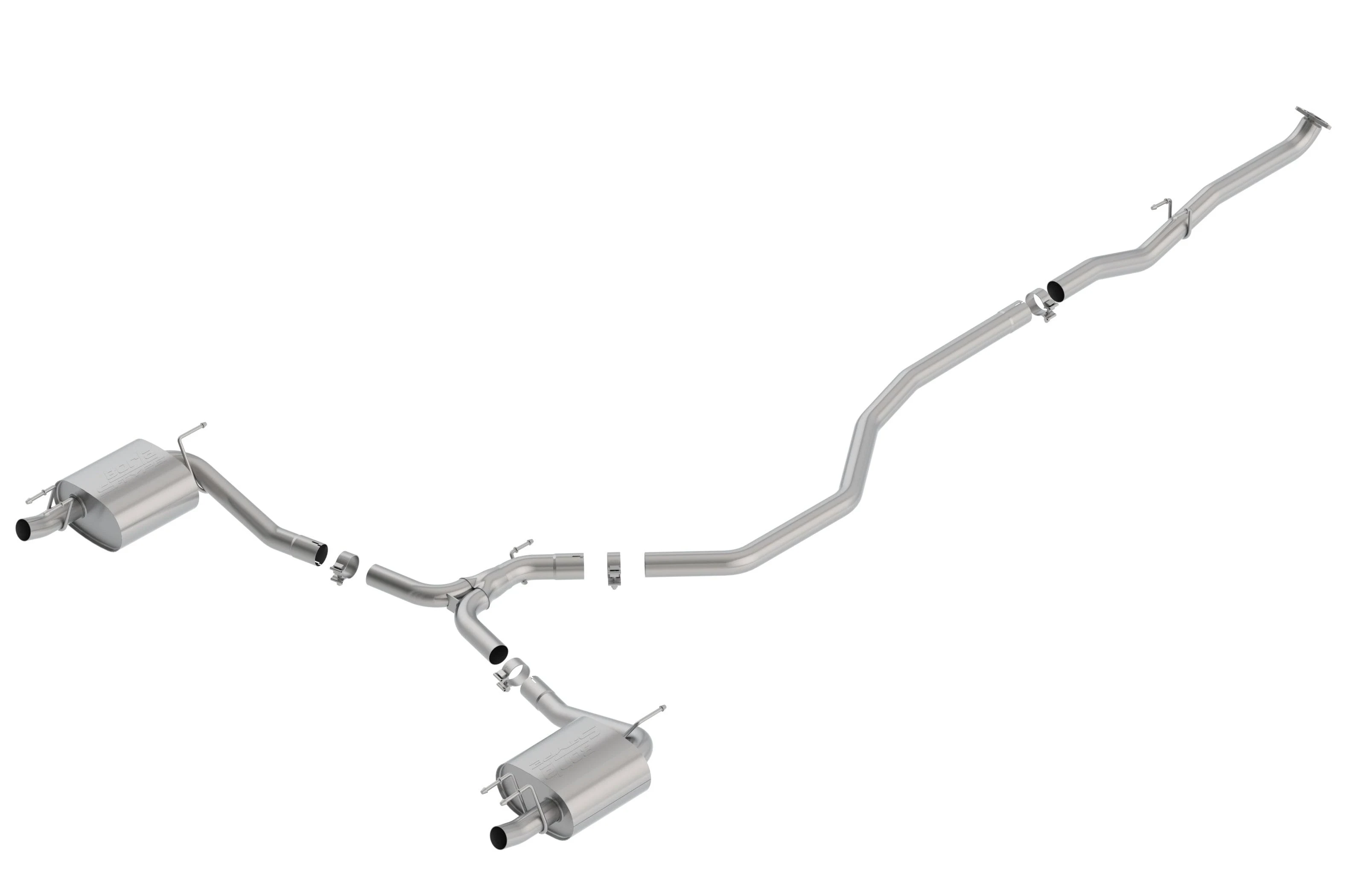 Borla 18-19 Honda Accord Sport 2.0L Turbo FWD AT/MT 4DR 2.25in/2.75in S-Type Catback Exhaust