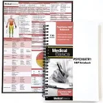 "Psychiatry H&P Notebook Medical History and Physical notebook, 100 medical templates with perforations "