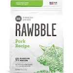 BIXBI Rawbble Freeze Dried Dog Food, Turkey Recipe, 26 oz - 96% Meat and Organs, No Fillers - Pantry-Friendly Raw Dog Food for Meal, Treat or Food Topper - USA Made in Small Batches