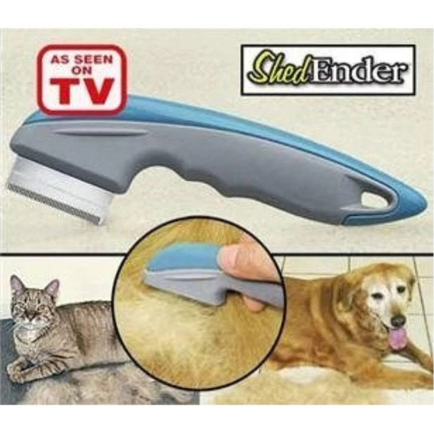 ASOTV Shed Ender Professional De-Shedding Tool for Dogs & Cats Color S