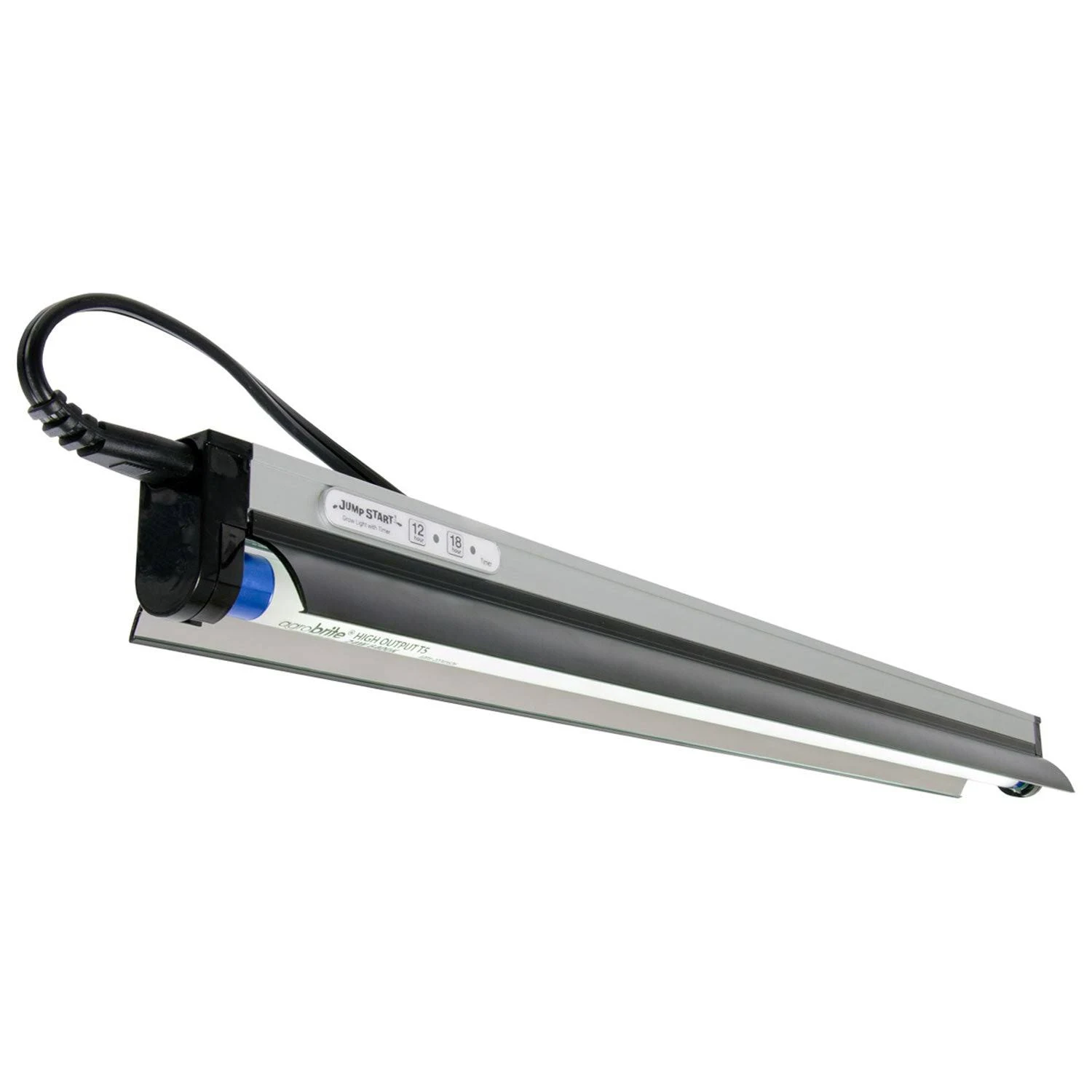 Jump Start T5 Fixture w/Lamp, Reflector, and Timer, 2 ft