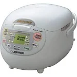 Zojirushi Neuro Fuzzy 5.5-cup Rice Cooker & Warmer - White