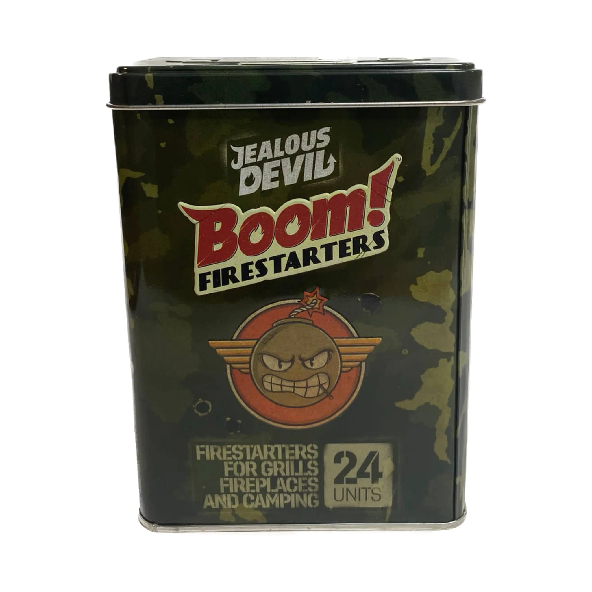 Jealous Devil Boom Firestarter For Grills Fireplaces And Camping 8-Pack JDBOOM08