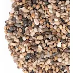 Pea Gravel for Aquarium, Fish Tank, 5lbs, 1/5 inch Natural Pebbles Sand for Plants, Succulent GASPRO