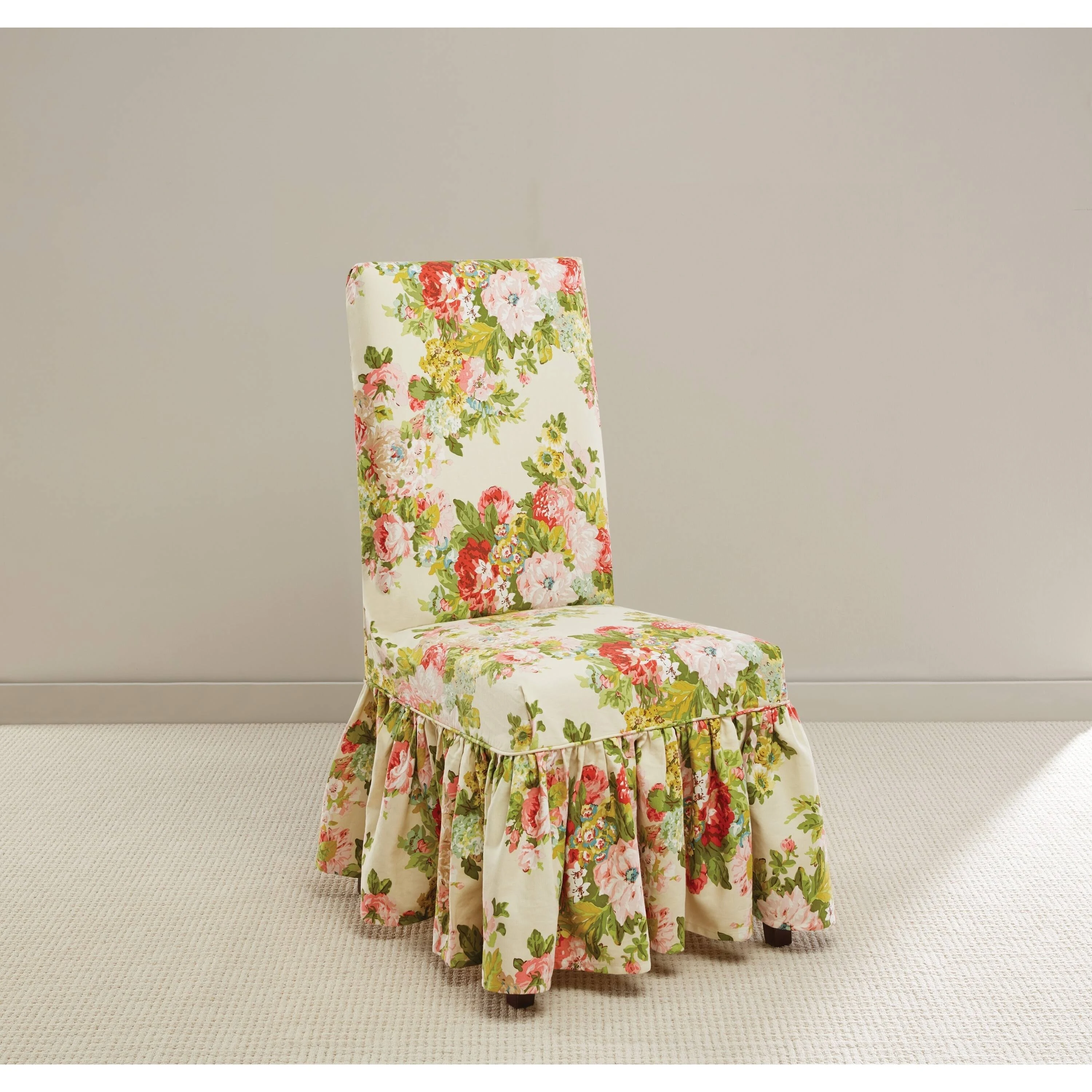 Waverly Juliet Long Dining Chair Slipcover - Bliss