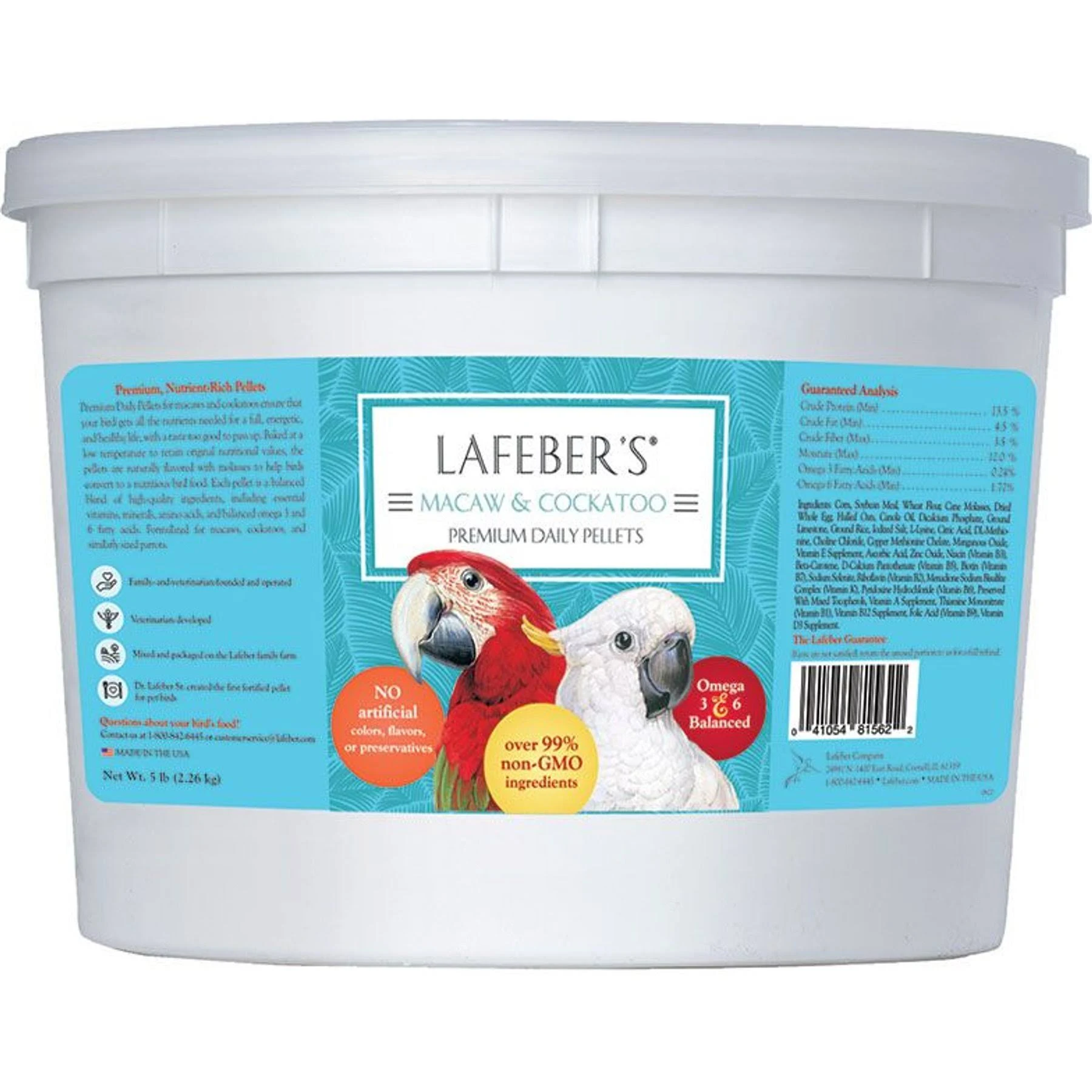 Lafeber Premium Daily Diet for Parrots - 81552