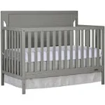 Dream On Me Cape Cod 5-in-1 Convertible Crib - Storm Grey