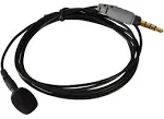 Rode SmartLav+ Lavalier Condenser Microphone for Smartphones Tablets - Omni-Directional - Black