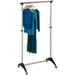 Honey Can Do Adjustable Rolling Garment Rack