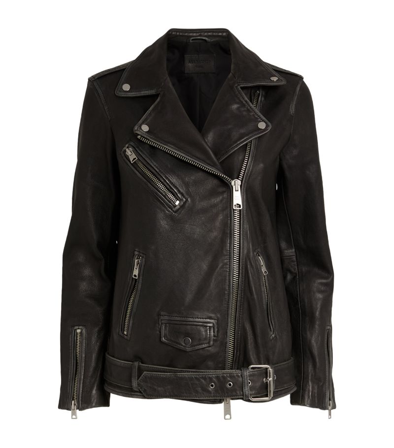 Allsaints Women's Billie Leather Biker Jacket