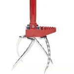 Garden Weasel Claw Pro 4 Tine Steel Hand Cultivator 45 in. Steel Handle