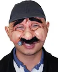 Halloween Mask - Stan the Man Character Half Mask Costume