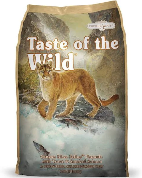 Taste of The Wild Canyon River Cat Food 5 lbs.