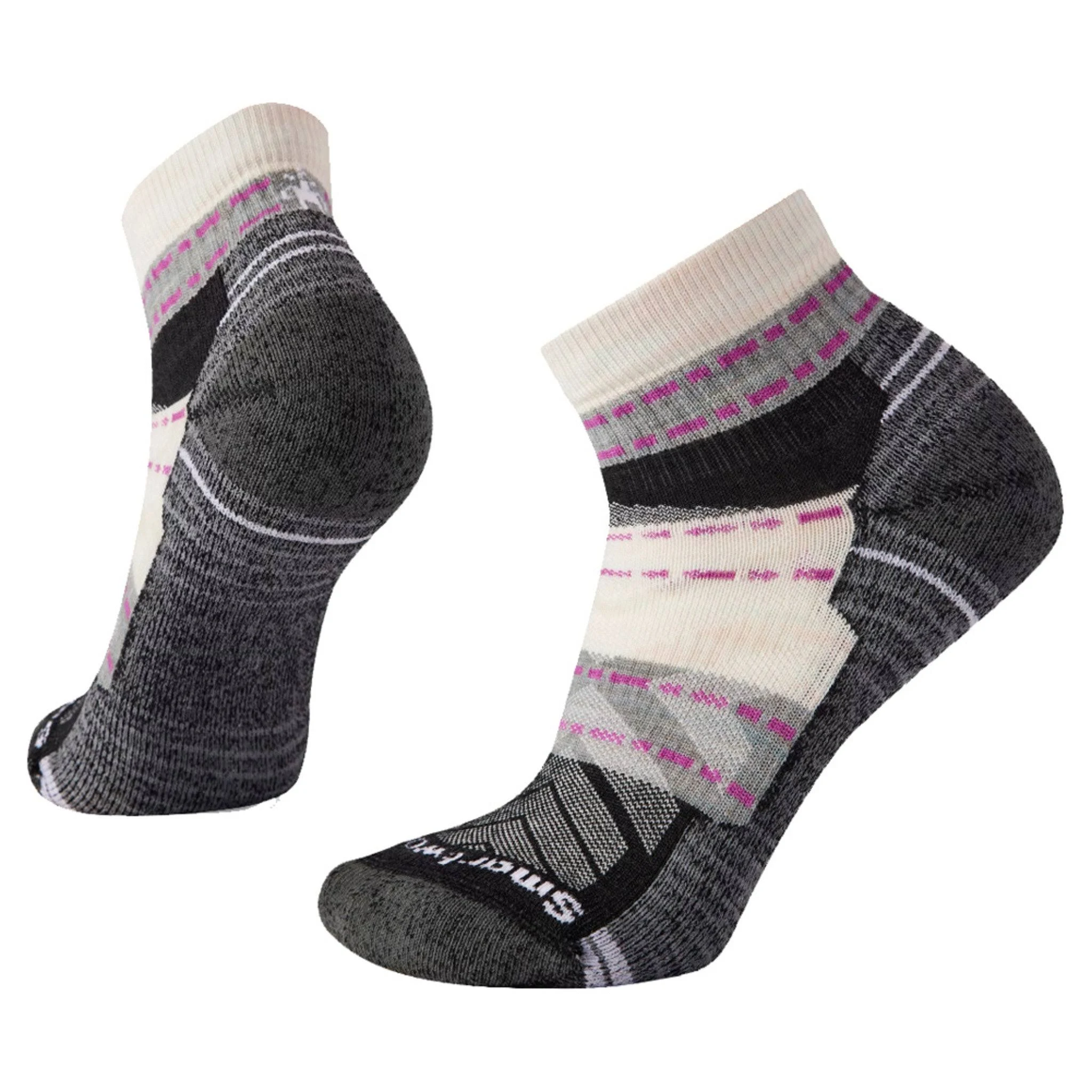 Smartwool Hike Light Cushion Margarita Ankle Socks Women's (Moonbeam)