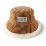 CKL Reversible Bucket Hat-Camel, Beige