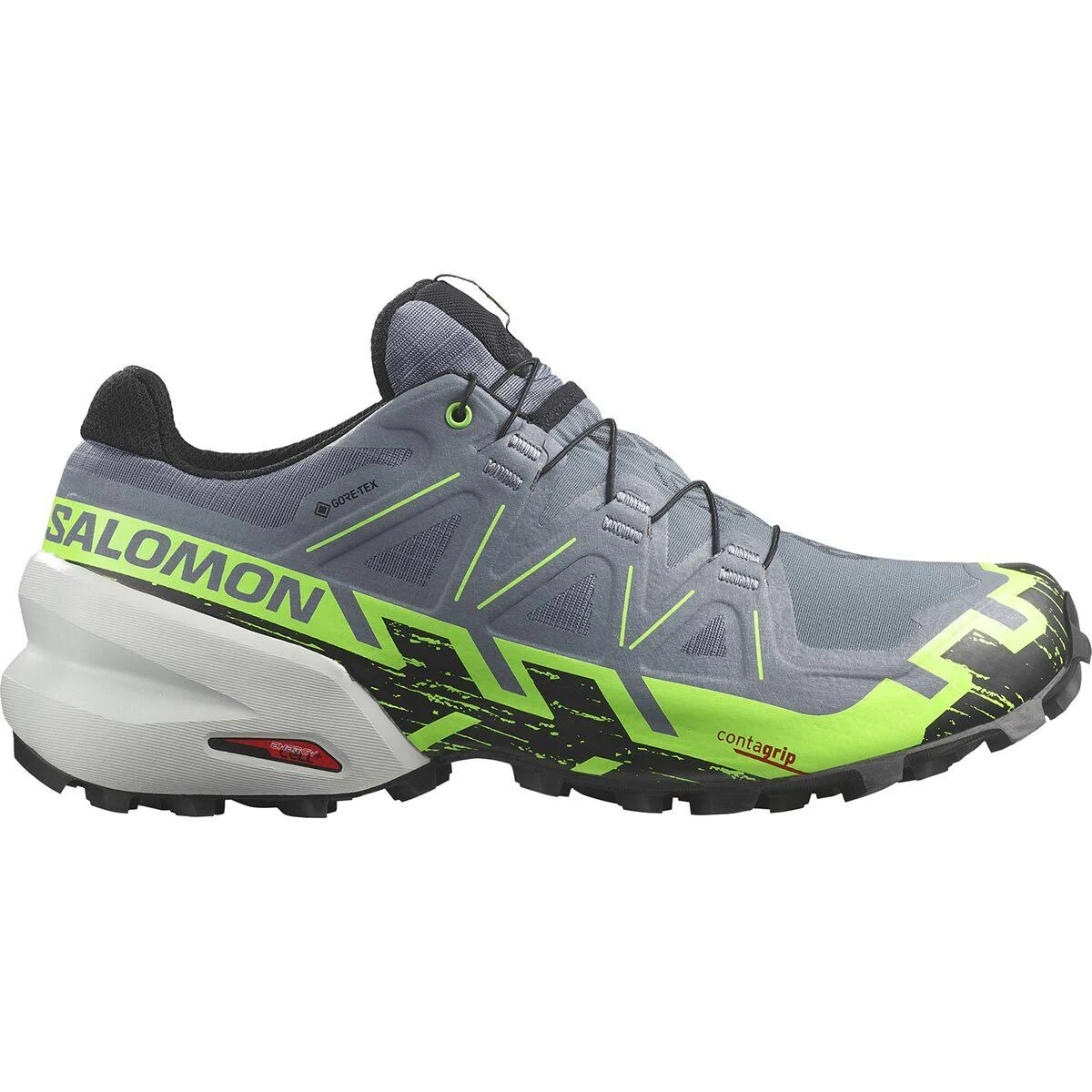 Women's Trail Running Shoes Speedcross 6 GORE-TEX Black / Cow Hide / Faded Rose 11 Salomon