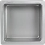 PME 6 x 6-Inch Square Cake Pan, Silver