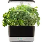 AeroGarden Harvest XL Indoor Garden Hydroponic System with LED Grow Light and Herb Kit, Holds up to 6 Pods, Black