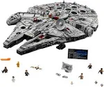 LEGO Star Wars Ultimate Millennium Falcon 75192 - Expert Building Set and Starship Model Kit, Movie Collectible, Featuring Classic Figures and Han Solo's Iconic Ship, Best Gift for Adults