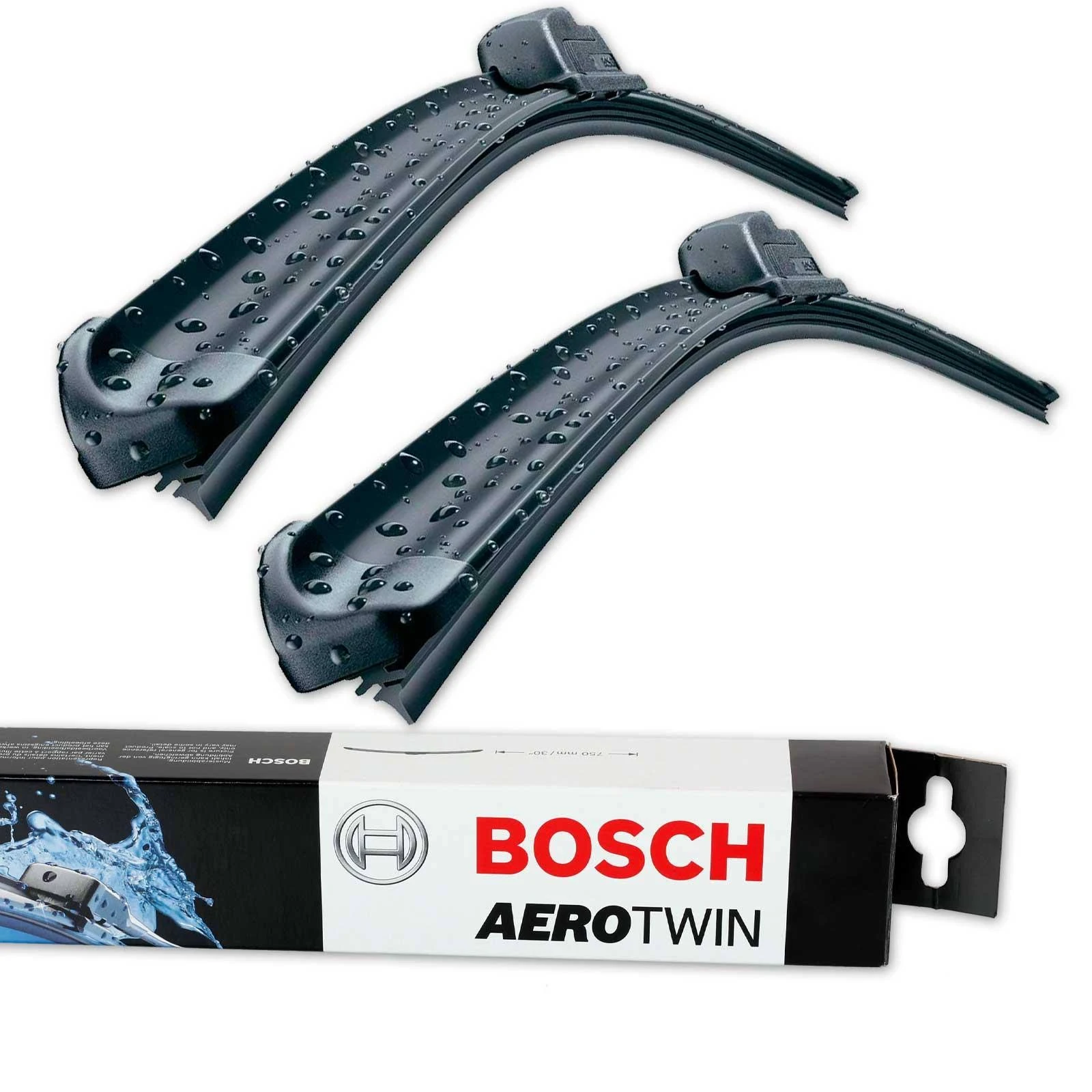 Bosch 1768204300, 3397014204 Windshield Wiper Blade Set; Front SKU: 140929-BS-1768204300 - Mercedes