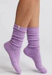 Ugg Women's Rib Knit Slouchy Crew Sock