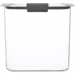 Rubbermaid Brilliance 12-Cup Sugar Dry Storage Container, Clear