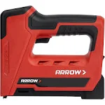 Arrow ET501C Cordless 5-in-1 Professional Staple and Nail Gun, Battery Powered Wire Stapler & Arrow 50MP Heavy Duty T50 Staples Multipack, for Upholstery, Crafts, General Repairs