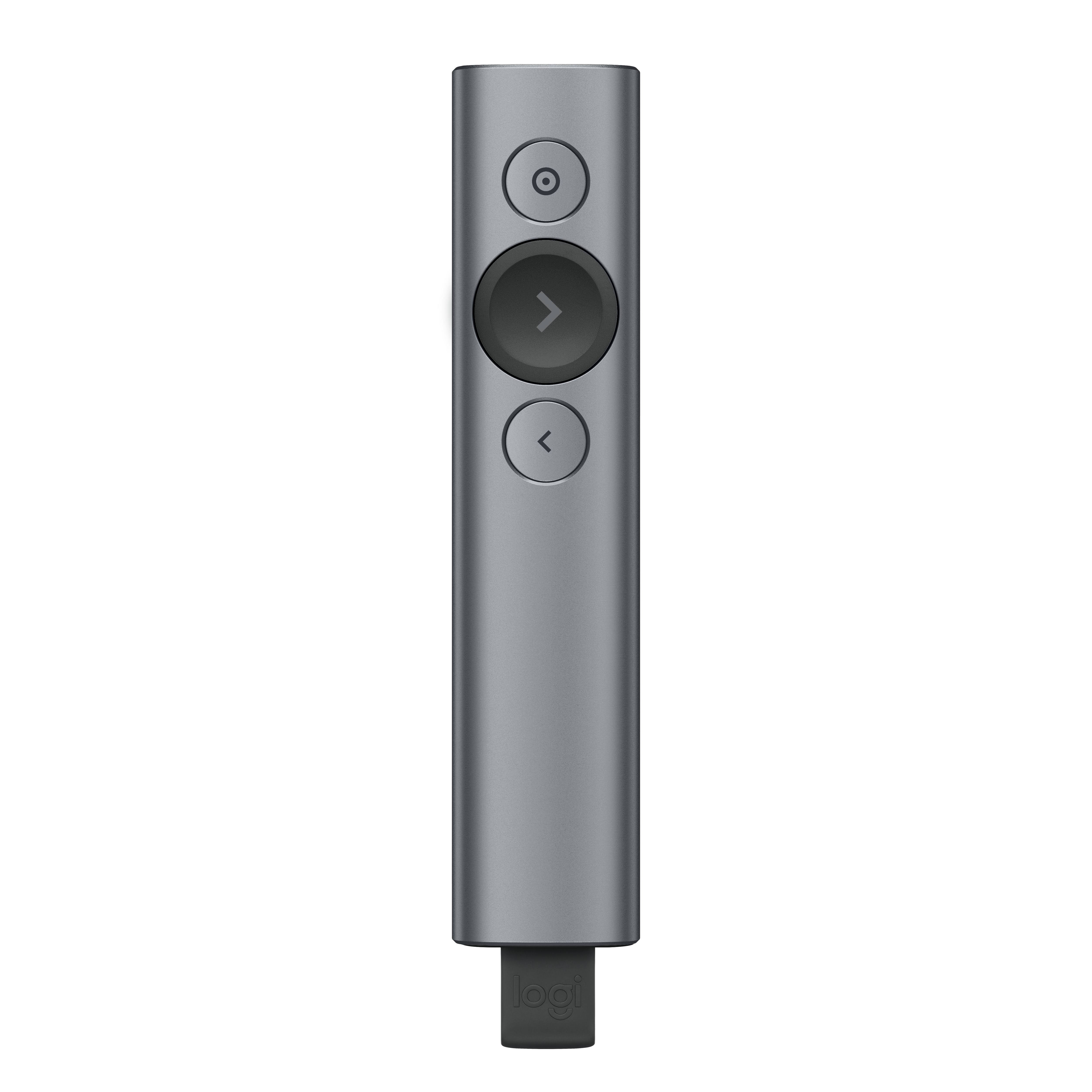 Logitech Spotlight Wireless Presentation Remote - Slate