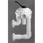 Pentair 261050 2-Inch HiFlow Valve with Plumbing Replacement Pool/Spa D.E. and Sand Filter