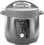 Instant Pot Duo Plus, 6-Quart Whisper Quiet 9-in-1 Electric Pressure Cooker, Slow Cooker, Rice Cooker, Steamer, Sauté, Yogurt Maker, Warmer & Sterilizer, Free App with 800+ Recipes, Stainless Steel 