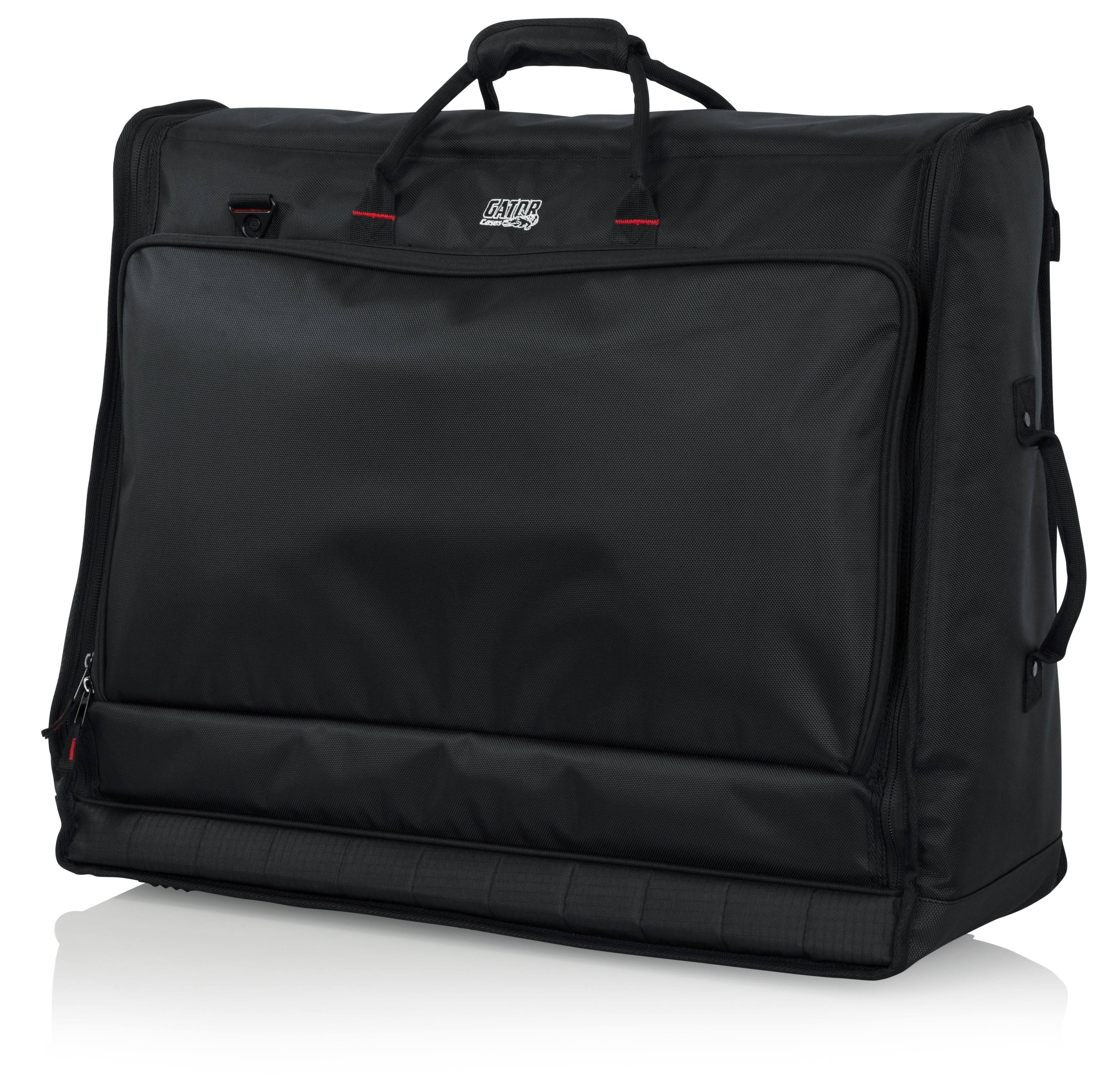 Gator Cases Padded Large Format Mixer Carry Bag; Fits Mixers Such as Behringer X32 Compact |26" x 21" x 8.5" (G-MIXERBAG-2621)