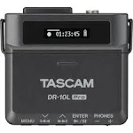 Tascam DR-10L/Pro 32-bit Float Audio Recorder with Lavalier Microphone