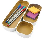 Three by Three Seattle Drawer Organizer Pack of 3